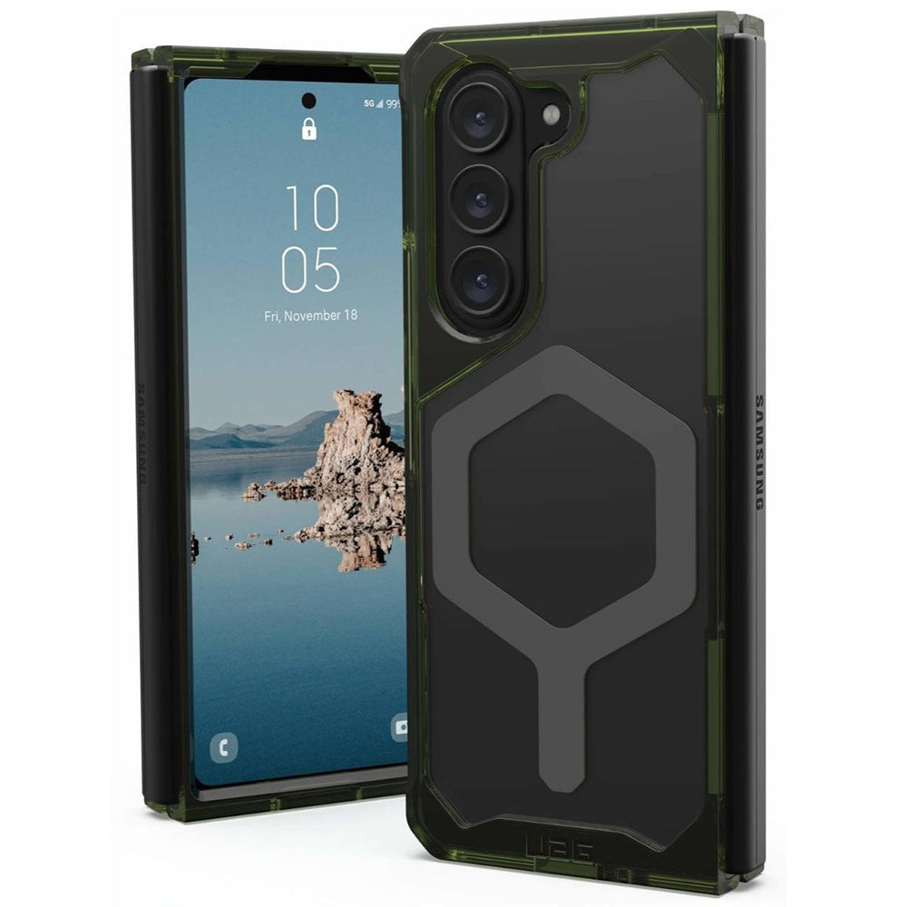MagSafe-deksel for Samsung Galaxy Z Fold5 F946, Urban Armor Gear, Plyo Pro, Grønn Grå