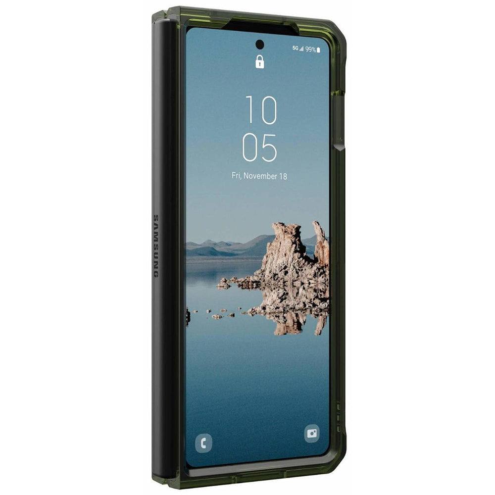 MagSafe-deksel for Samsung Galaxy Z Fold5 F946, Urban Armor Gear, Plyo Pro, Grønn Grå