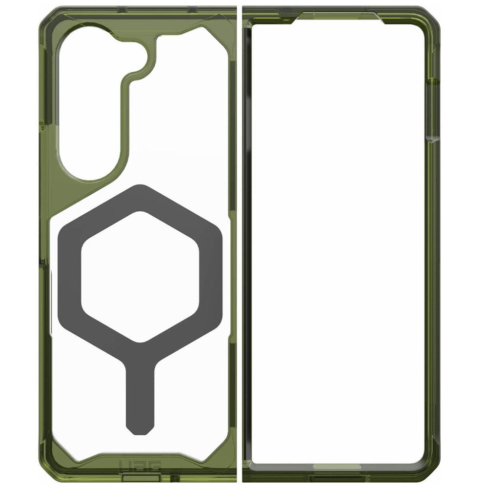 MagSafe-deksel for Samsung Galaxy Z Fold5 F946, Urban Armor Gear, Plyo Pro, Grønn Grå