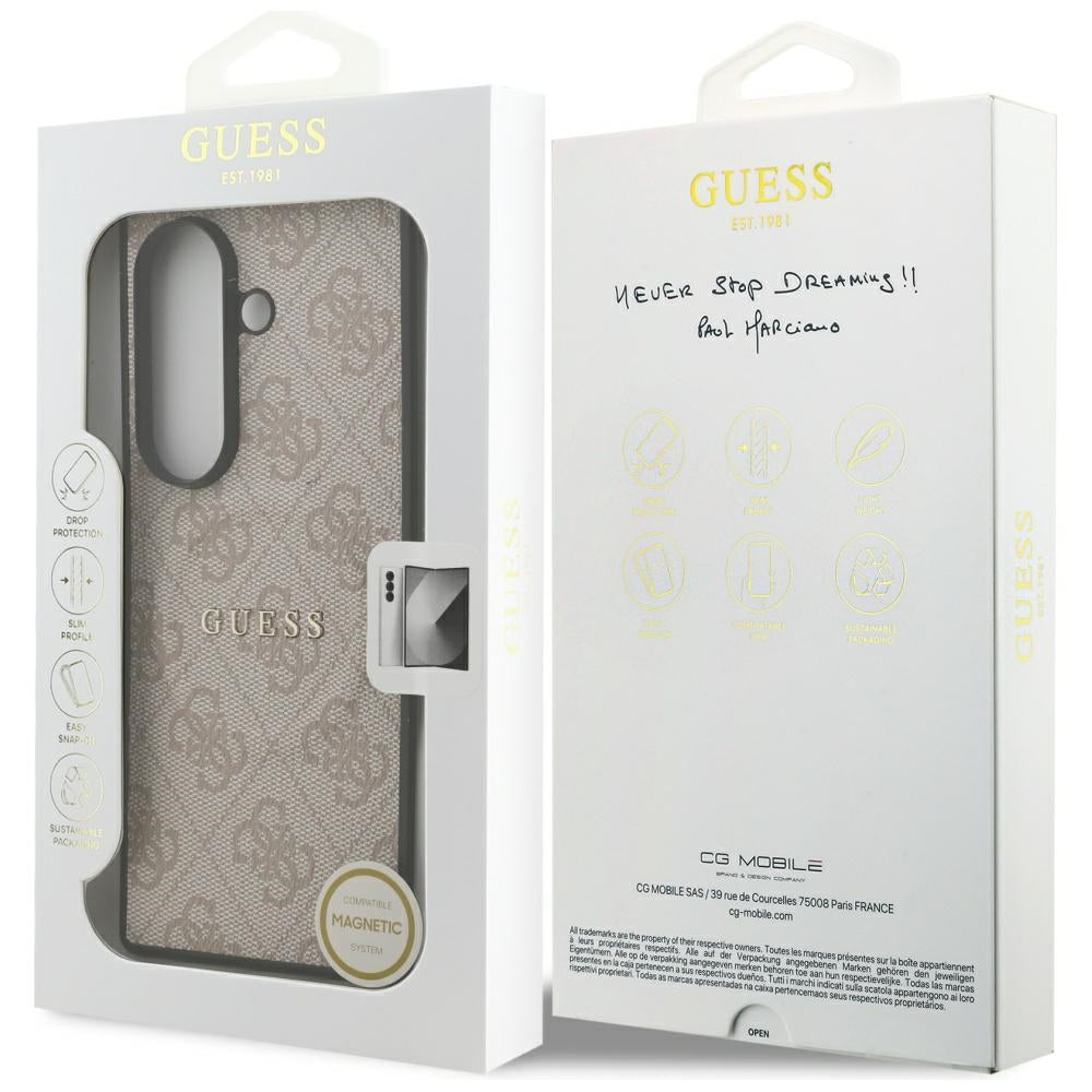 MagSafe-deksel for Samsung Galaxy Z Fold7 F966, Guess, 4G Classic, Rosa