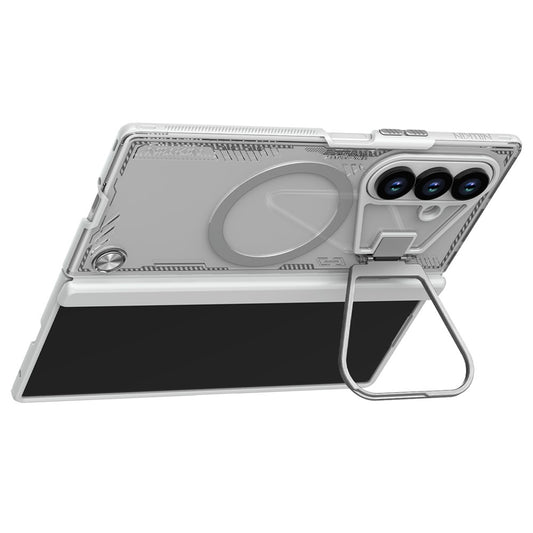 MagSafe-deksel for Samsung Galaxy Z Fold7 F966, Nillkin, Iceblade Prop med kamerautskjæring, grå