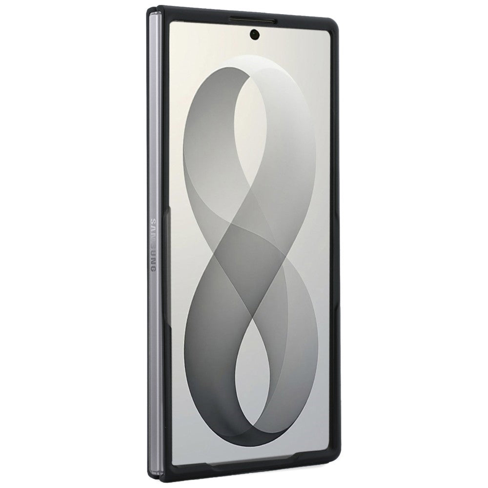 MagSafe-deksel for Samsung Galaxy Z Fold8 Ultra F976, Guess, Ring Stand Grained Classic Logo, Beige