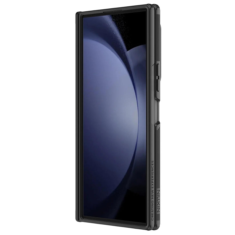 MagSafe-deksel for Samsung Galaxy Z Fold8 Ultra F976, Nillkin, CamShield Pro med gjennomsiktig linsebeskyttelse, svart gjennomsiktig