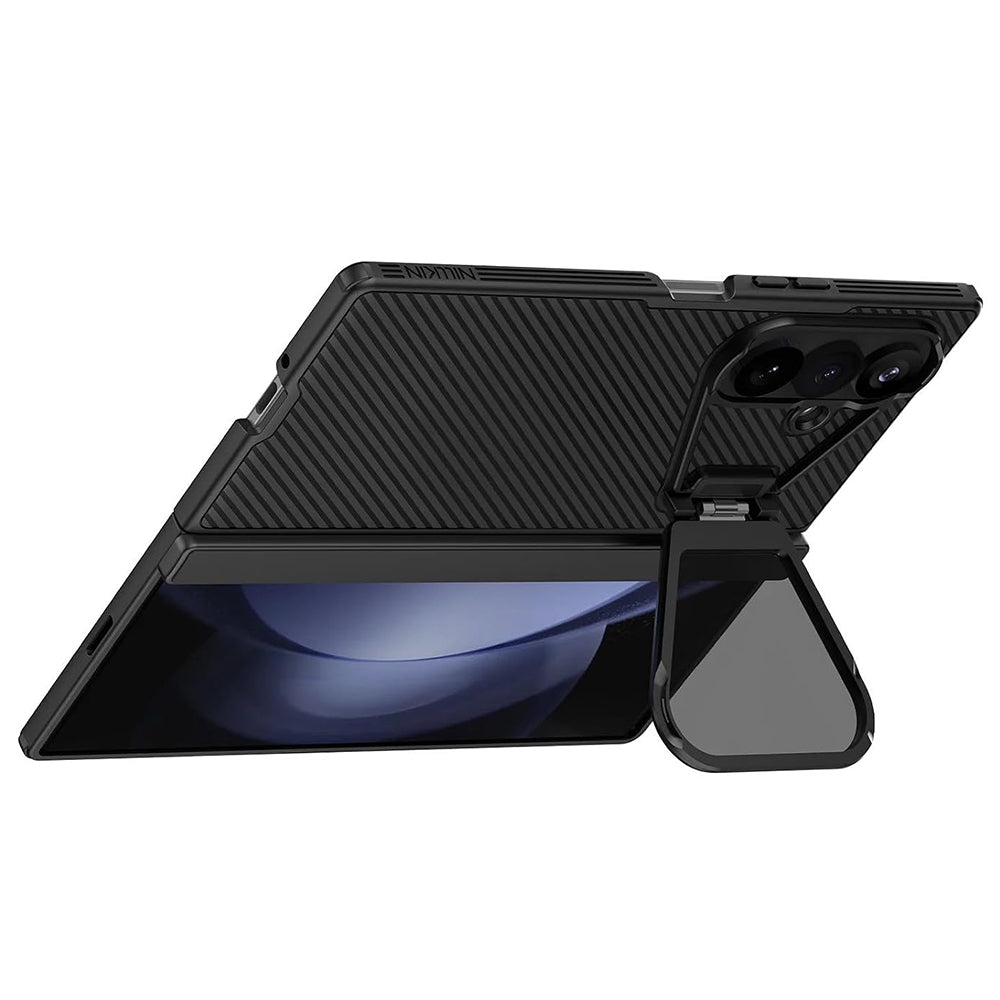 MagSafe-deksel for Samsung Galaxy Z Fold8 Ultra F976, Nillkin, CamShield Prop med gjennomsiktig svart linsebeskyttelse, svart