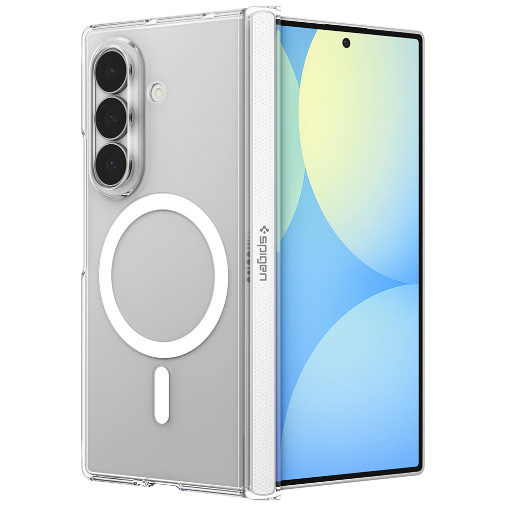 MagSafe-deksel for Samsung Galaxy Z Fold8 Ultra F976, Spigen, Air Skin Zero, Transparent Hvit ACS11495