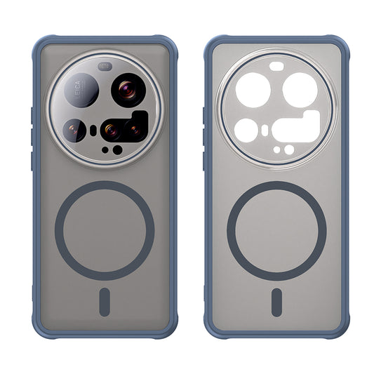 MagSafe-deksel for Xiaomi 15 Ultra, Techsuit, HaloFrost II, Marineblå