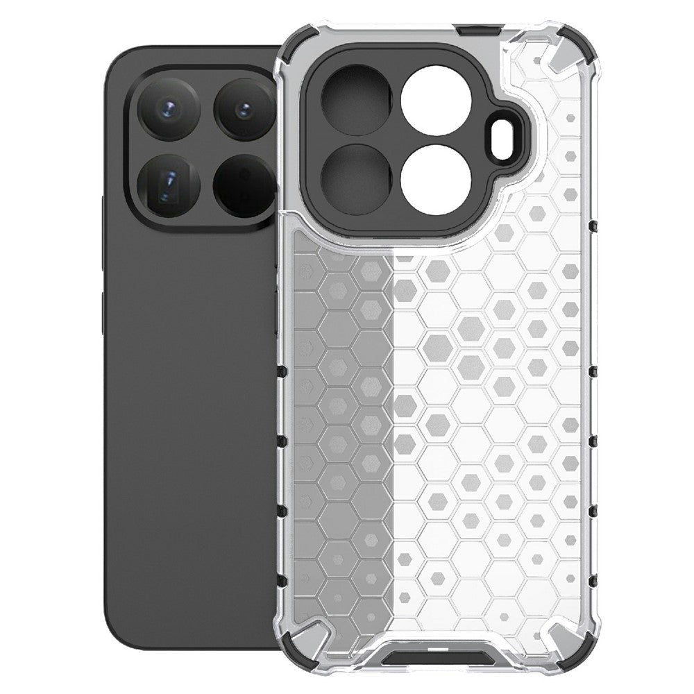 MagSafe-deksel for Xiaomi 15T Pro, Techsuit, HoneyComb Shield, Hvit