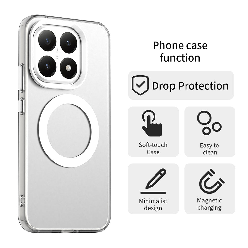 MagSafe-deksel for Xiaomi 15T, Techsuit, CandyCase, Hvit