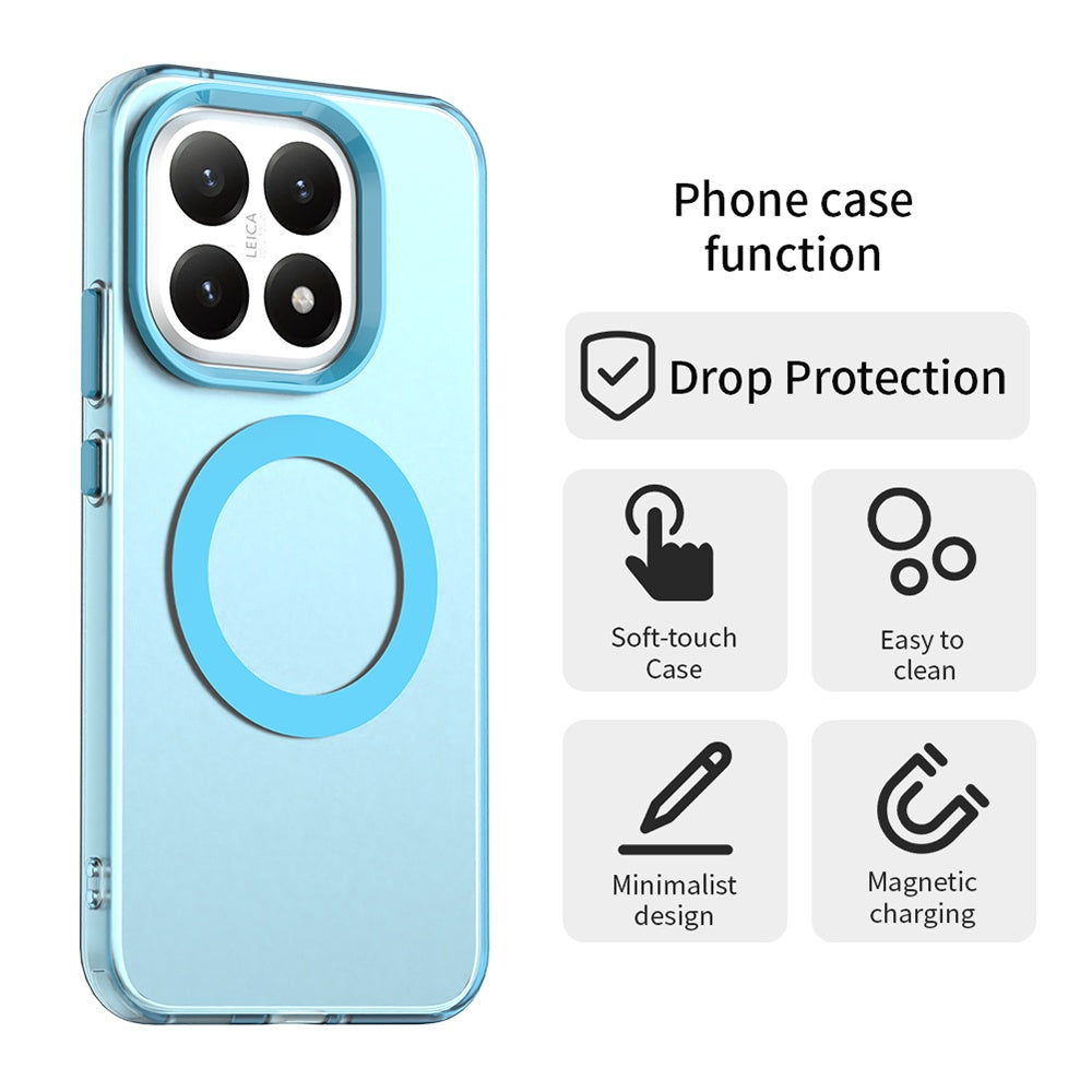 MagSafe-deksel for Xiaomi 15T, Techsuit, CandyCase, Blå