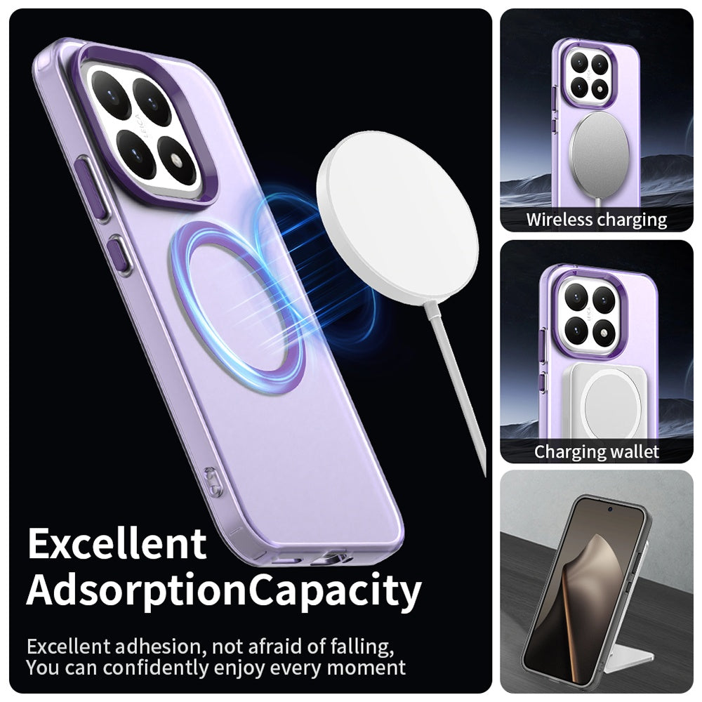 MagSafe-deksel for Xiaomi 15T, Techsuit, CandyCase, Lilla