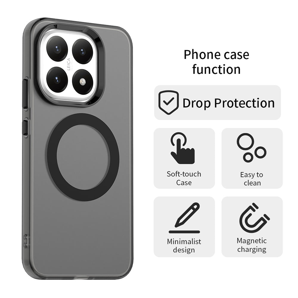 MagSafe-deksel for Xiaomi 15T, Techsuit, CandyCase, Svart