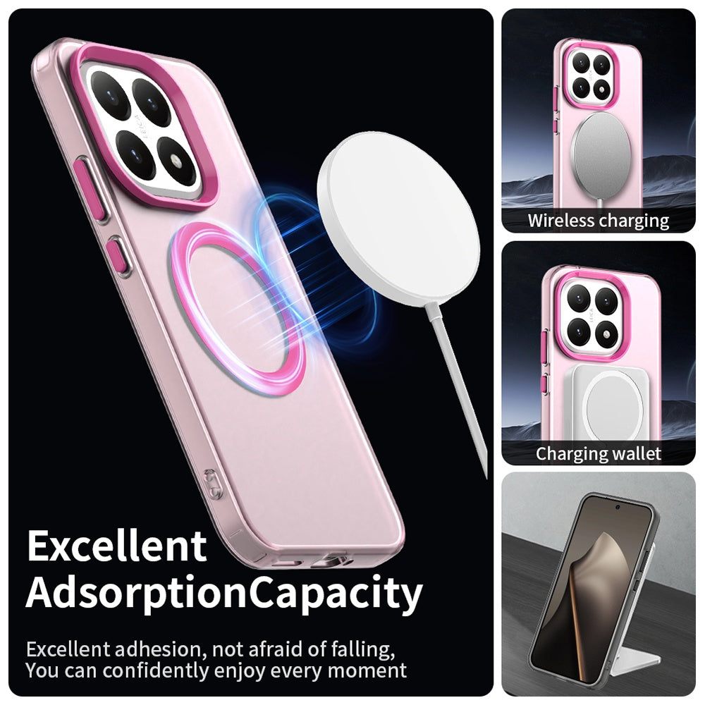 MagSafe-deksel for Xiaomi 15T, Techsuit, CandyCase, Rosa