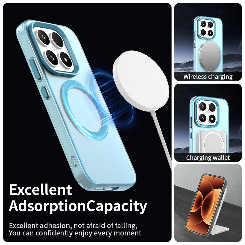 MagSafe-deksel for Xiaomi 17, Techsuit, CandyCase, Blå