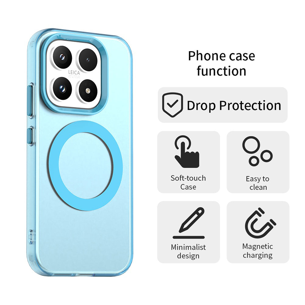 MagSafe-deksel for Xiaomi 17, Techsuit, CandyCase, Blå