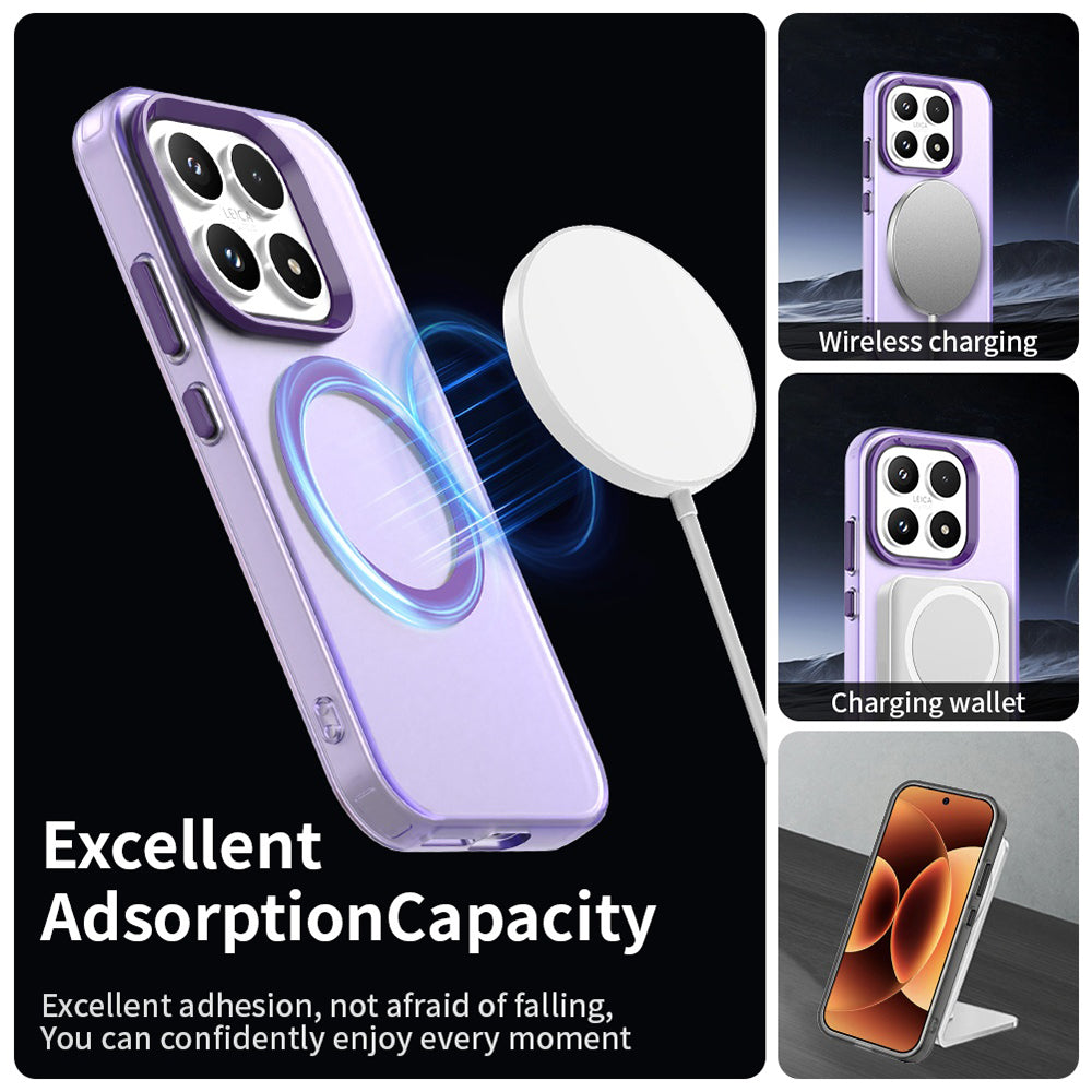 MagSafe-deksel for Xiaomi 17, Techsuit, CandyCase, Lilla
