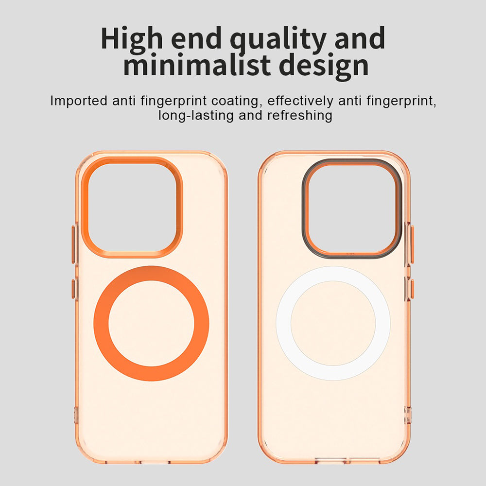 MagSafe-deksel for Xiaomi 17, Techsuit, CandyCase, Oransje