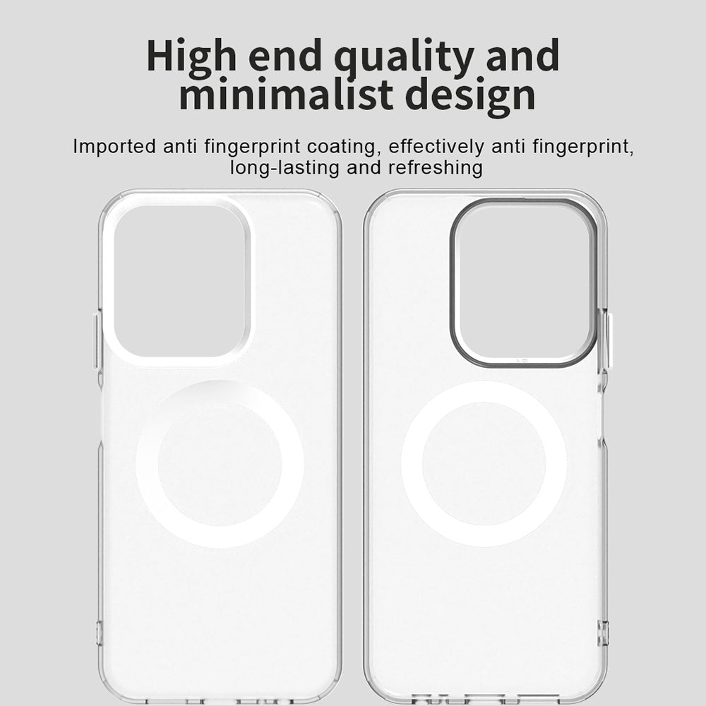 MagSafe-deksel for Xiaomi Poco C85 4G / Redmi 15C 5G / 15C 4G, Techsuit, CandyCase, hvit
