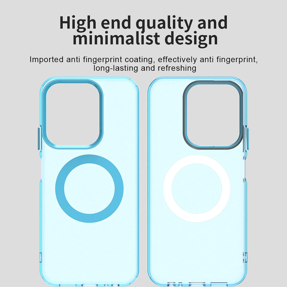 MagSafe-deksel for Xiaomi Poco C85 4G / Redmi 15C 5G / 15C 4G, Techsuit, CandyCase, Blå