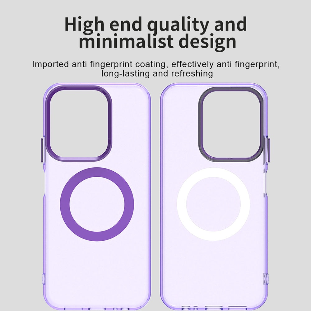 MagSafe-deksel for Xiaomi Poco C85 4G / Redmi 15C 5G / 15C 4G, Techsuit, CandyCase, Lilla