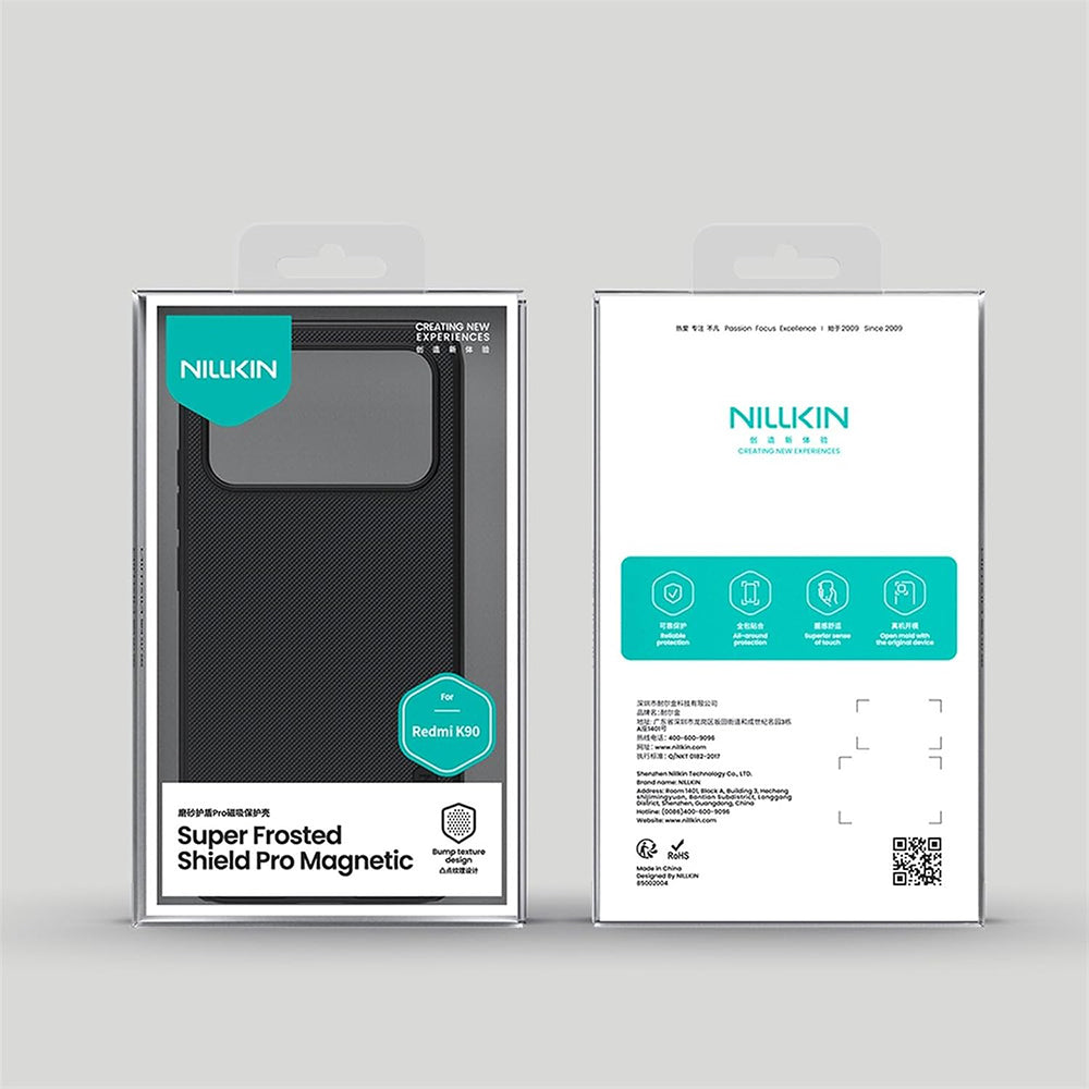 MagSafe-deksel for Xiaomi Poco F8 Pro, Nillkin, Super Shield Pro, Satinert svart