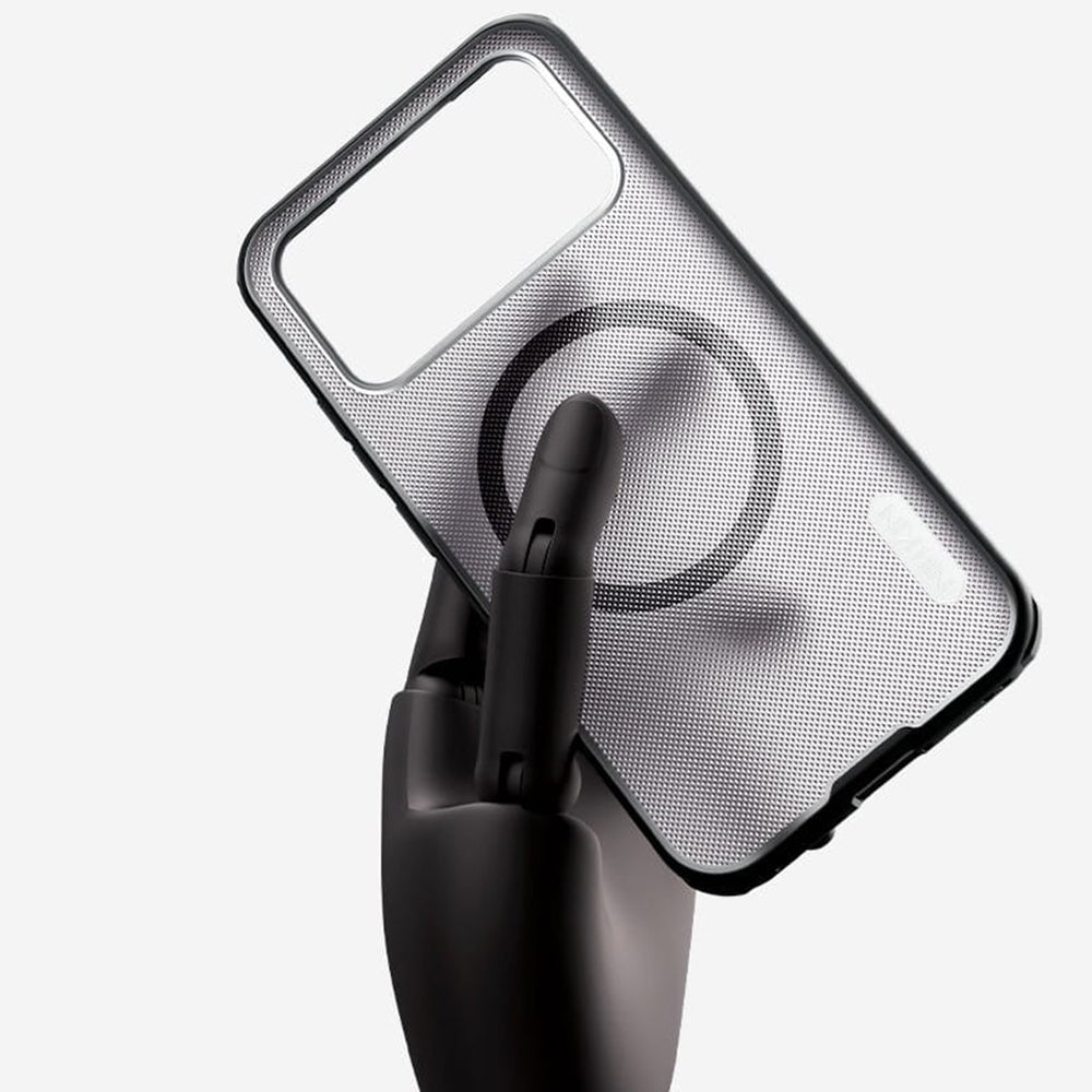MagSafe-deksel for Xiaomi Poco F8 Pro, Nillkin, Super Shield Pro, Svart Gjennomsiktig Satinert