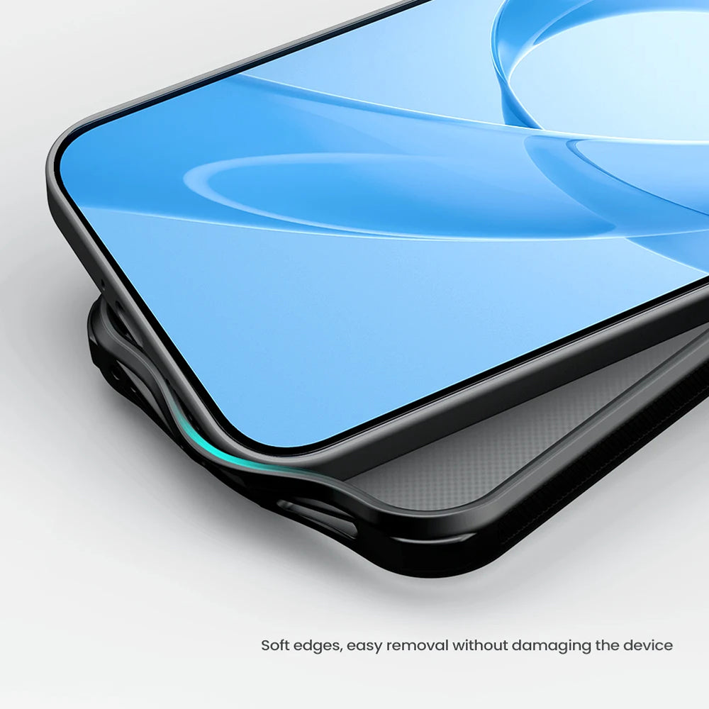 MagSafe-deksel for Xiaomi Poco F8 Ultra, Nillkin, Super Shield Pro, Svart Gjennomsiktig Satinert