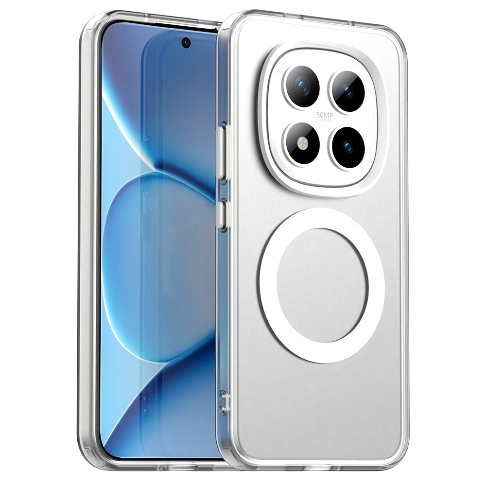 MagSafe-deksel for Xiaomi Poco M8 Pro / Redmi Note 15 Pro+ 5G, Techsuit, CandyCase, Hvit