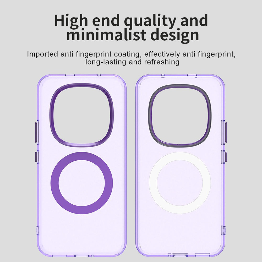 MagSafe-deksel for Xiaomi Poco M8 Pro / Redmi Note 15 Pro+ 5G, Techsuit, CandyCase, Lilla