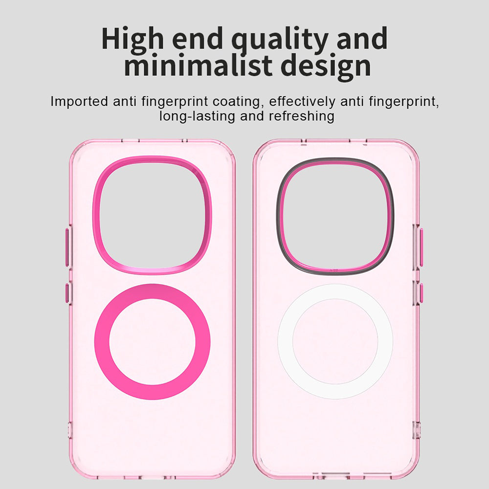 MagSafe-deksel for Xiaomi Poco M8 Pro / Redmi Note 15 Pro+ 5G, Techsuit, CandyCase, Rosa