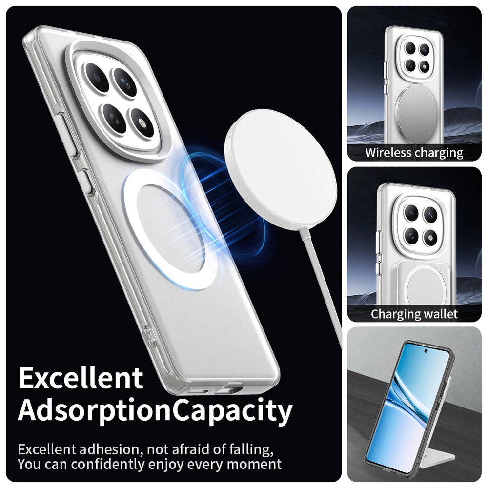 MagSafe-deksel for Xiaomi Poco M8 / Redmi Note 15 5G / Note 15 4G, Techsuit, CandyCase, Hvit
