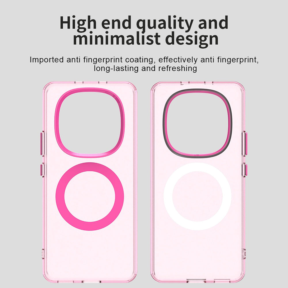 MagSafe-deksel for Xiaomi Poco M8 / Redmi Note 15 5G / Note 15 4G, Techsuit, CandyCase, Rosa