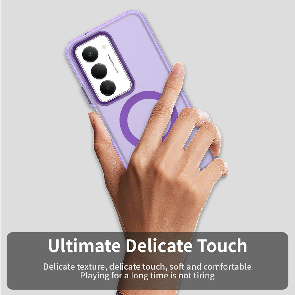 MagSafe-deksel for Xiaomi Redmi 15 5G / 15 4G, Techsuit, CandyCase, Lilla