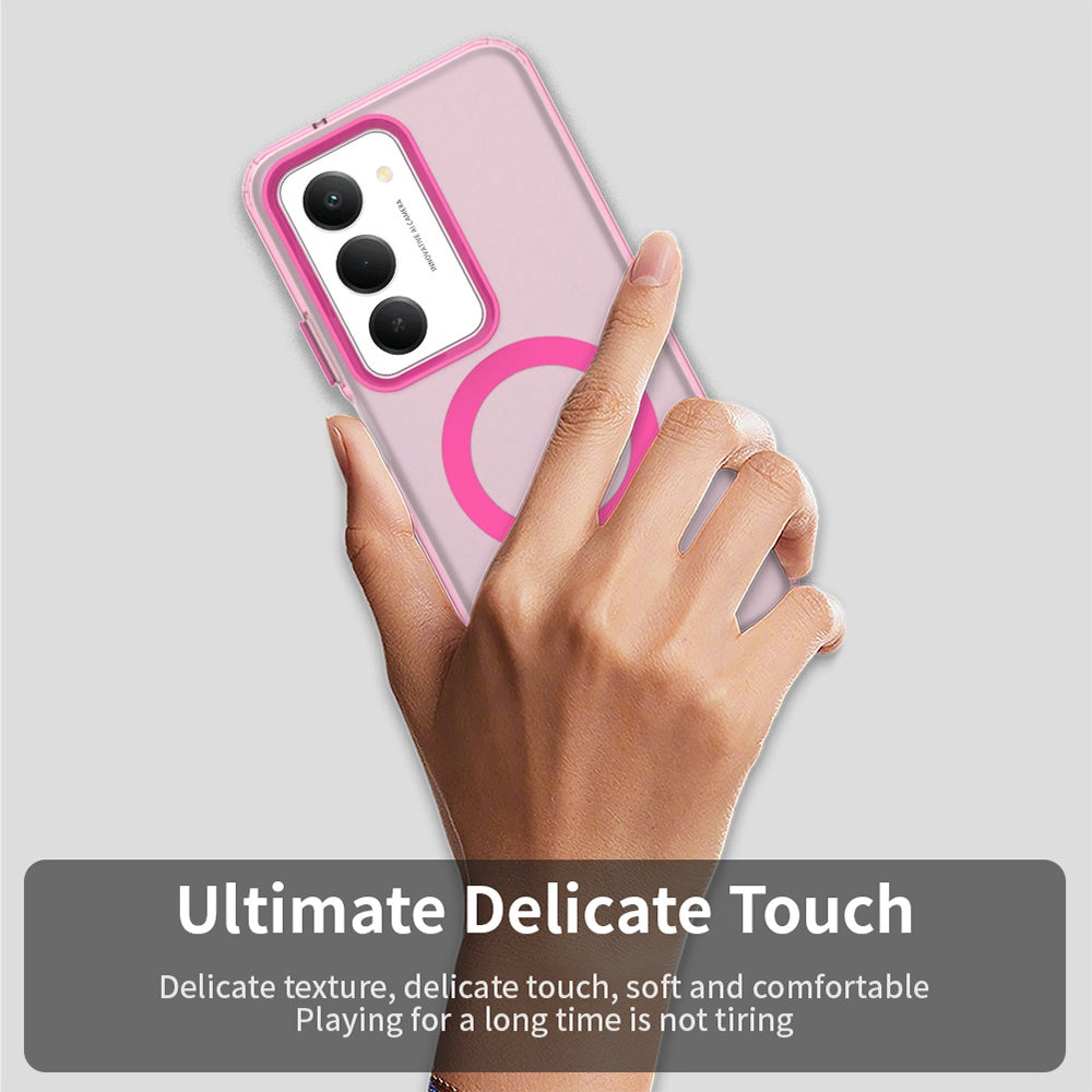MagSafe-deksel for Xiaomi Redmi 15 5G / 15 4G, Techsuit, CandyCase, Rosa