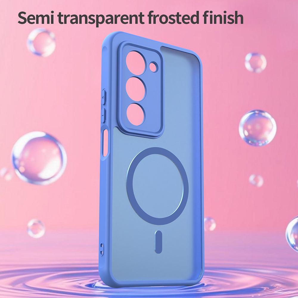 MagSafe-deksel for Xiaomi Redmi 15 5G / 15 4G, Techsuit, HaloFrost II, Blå