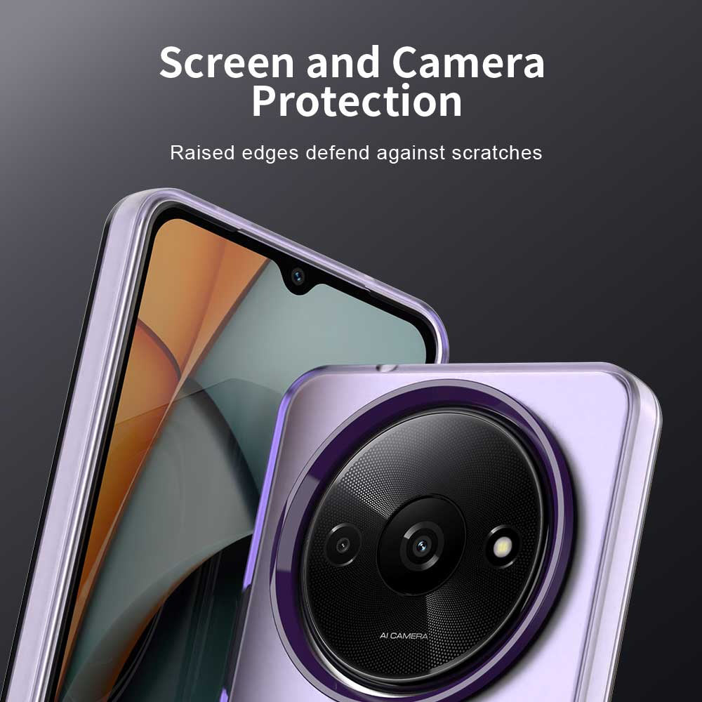 MagSafe-deksel for Xiaomi Redmi A3x / A3, Techsuit, CandyCase, Lilla