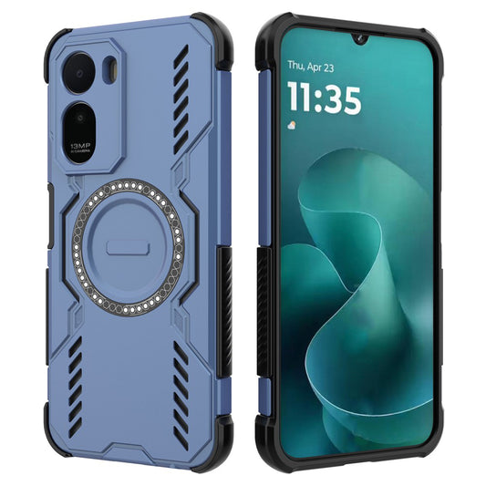 MagSafe-deksel for Xiaomi Redmi A7 Pro 4G, Techsuit, ArmorMag, Blå