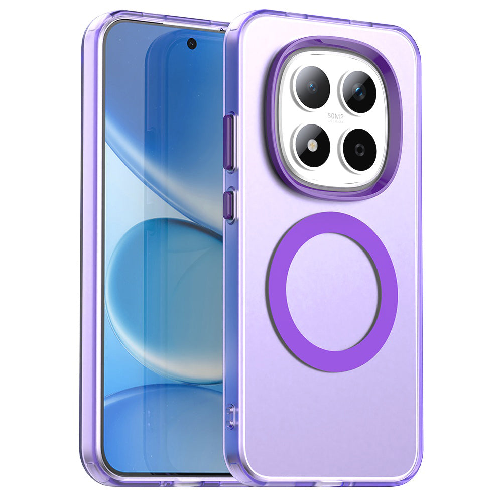 MagSafe-deksel for Xiaomi Redmi Note 15 Pro 5G, Techsuit, CandyCase, Lilla