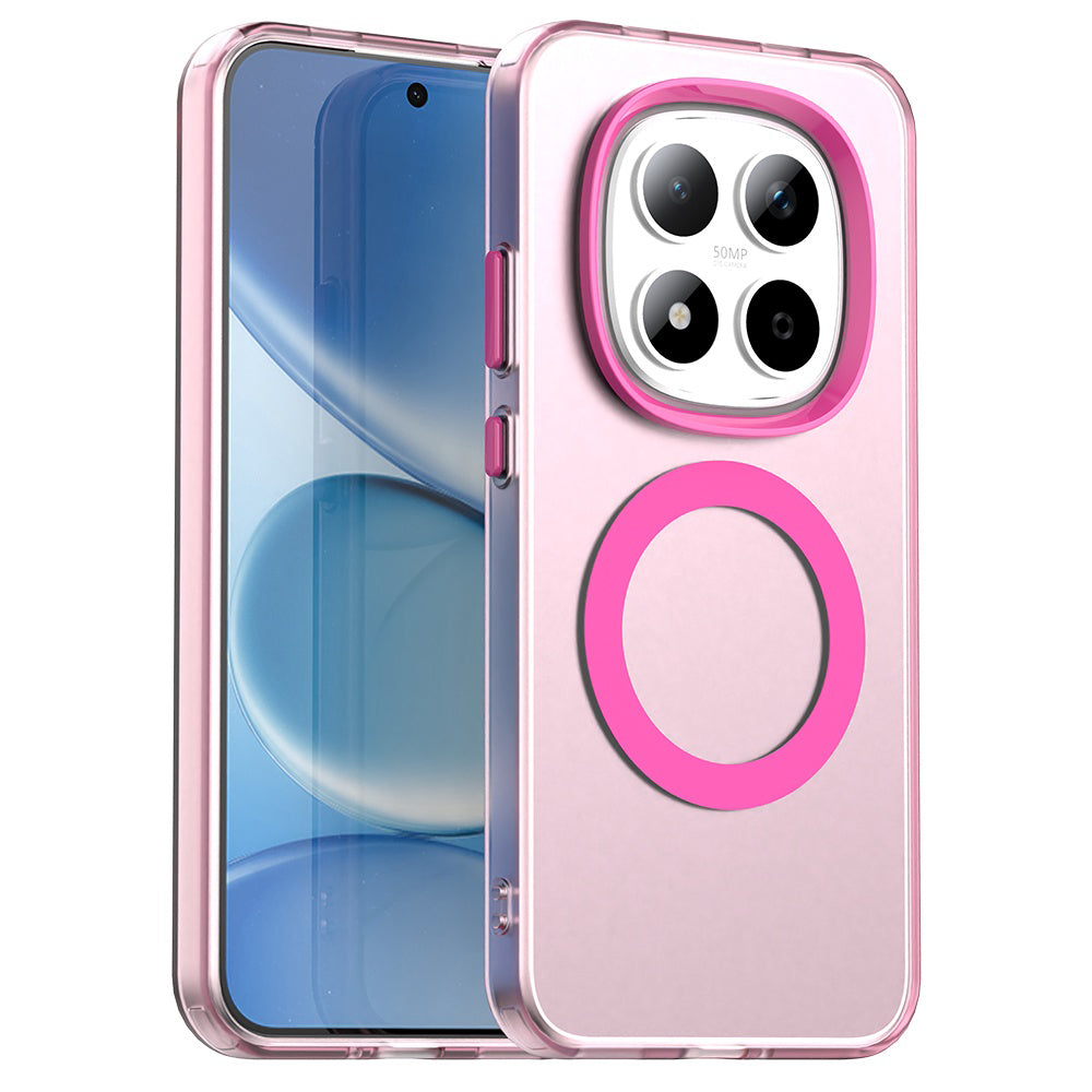 MagSafe-deksel for Xiaomi Redmi Note 15 Pro 5G, Techsuit, CandyCase, Rosa