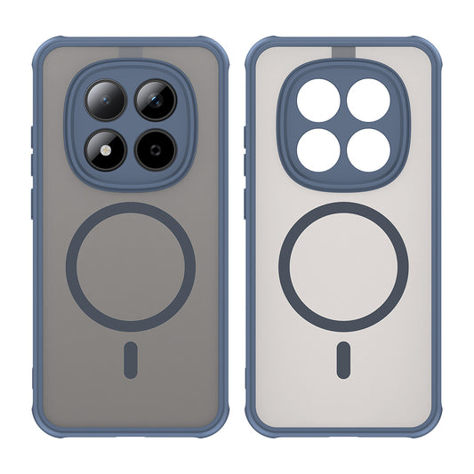 MagSafe-deksel for Xiaomi Redmi Note 15 Pro 5G, Techsuit, HaloFrost II, Marineblå