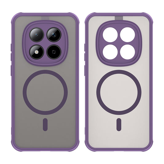 MagSafe-deksel for Xiaomi Redmi Note 15 Pro 5G, Techsuit, HaloFrost II, Lilla