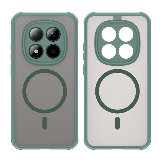 MagSafe-deksel for Xiaomi Redmi Note 15 Pro 5G, Techsuit, HaloFrost II, Grønn