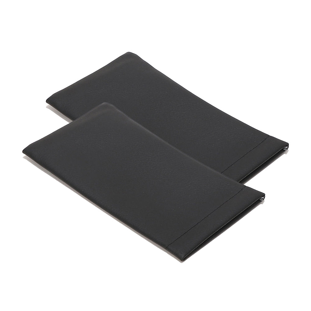 Brilleetui Techsuit ETS2, 180mm x 90mm, Sett med 2 stk, Svart