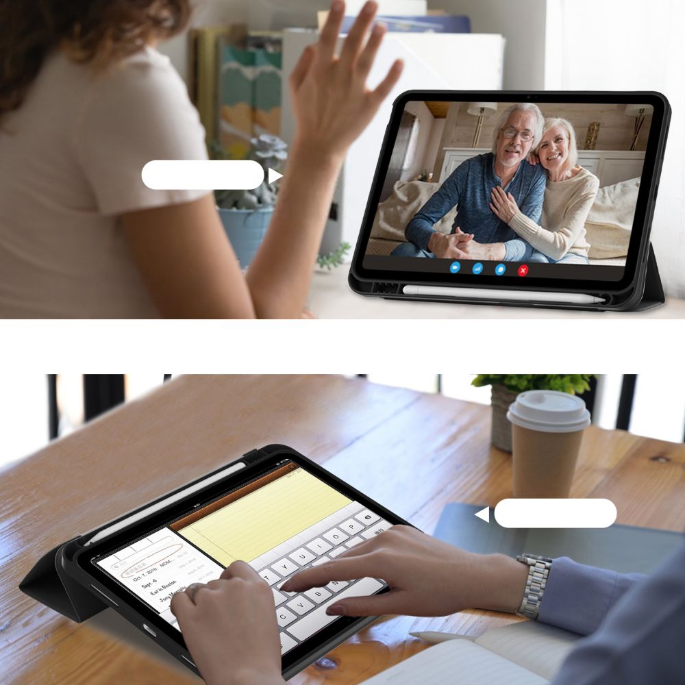 Etui for Apple iPad (2025) / (2022), Tech-Protect, SC PEN, Svart