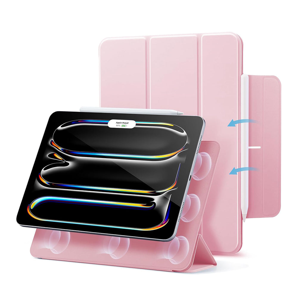 Deksel for Apple iPad Pro 13 (2024), ESR, Rebound, Rosa, Reseglet