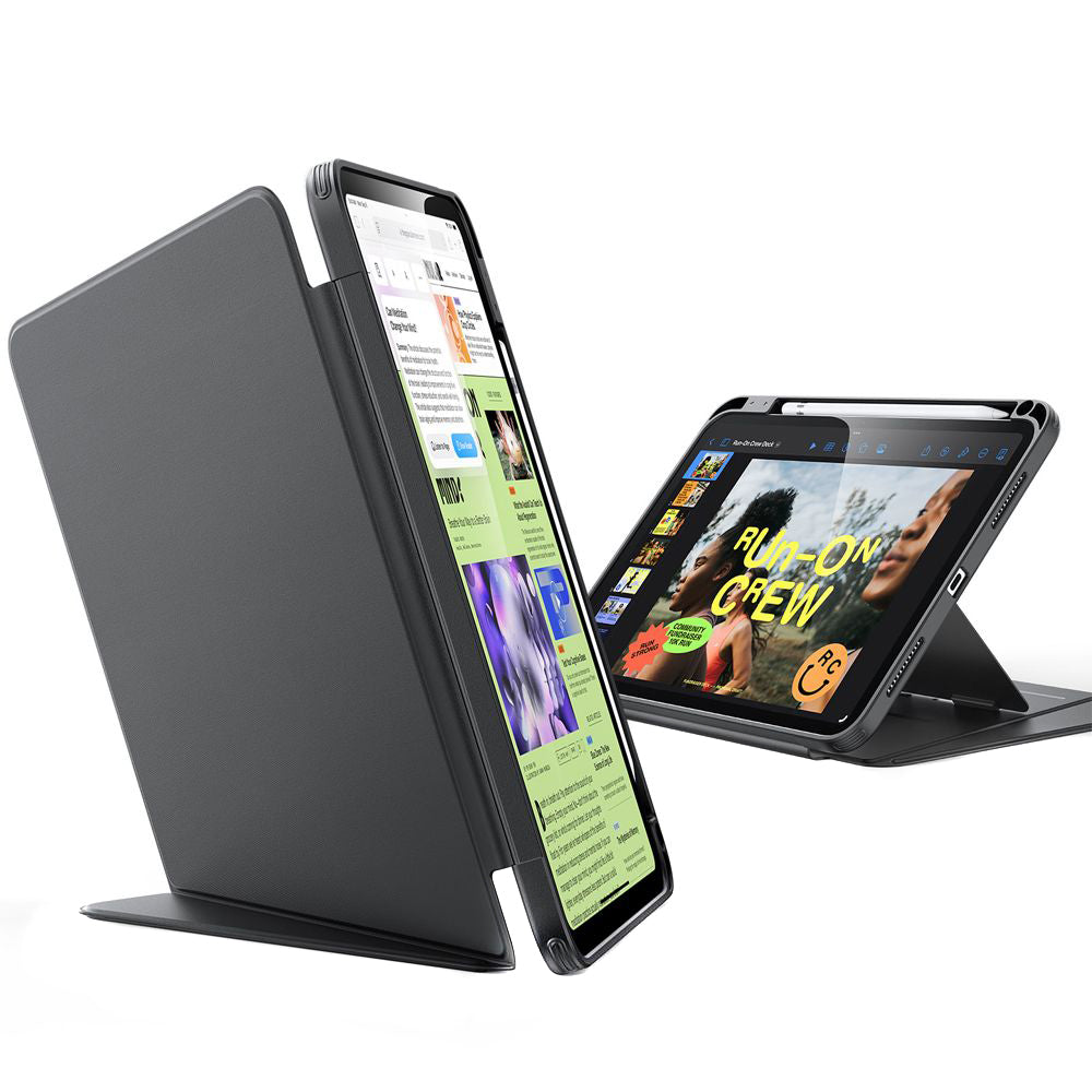 Deksel for Apple iPad Air 11 (2026) / iPad Air 11 (2025) / Air 11 (2024) / Air (2022) / Air (2020), ESR, Flip Hybrid, Svart