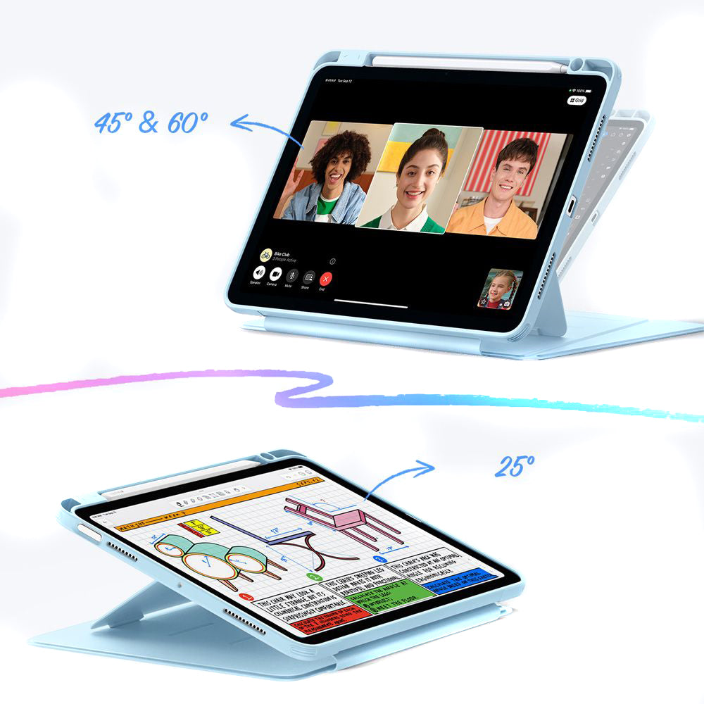 Deksel for Apple iPad Air 13 (2026) / Air 13 (2025) / Air 13 (2024), ESR, Flip Hybrid, Blå