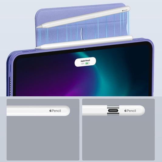 Deksel for Apple iPad Pro 13 (2024), ESR, Rebound Hybrid, Lilla