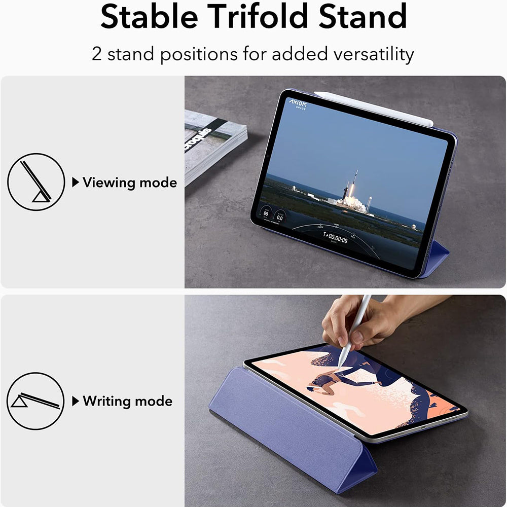 Deksel for Apple iPad Air 11 (2024) / Air (2022) / Air (2020) / Pro 11 (2018), ESR, Rebound, Lilla