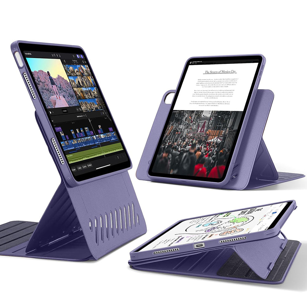 Deksel for Apple iPad Air 11 (2025) / Air 11 (2024) / Air (2022) / Air (2020), ESR, Shift, Lilla