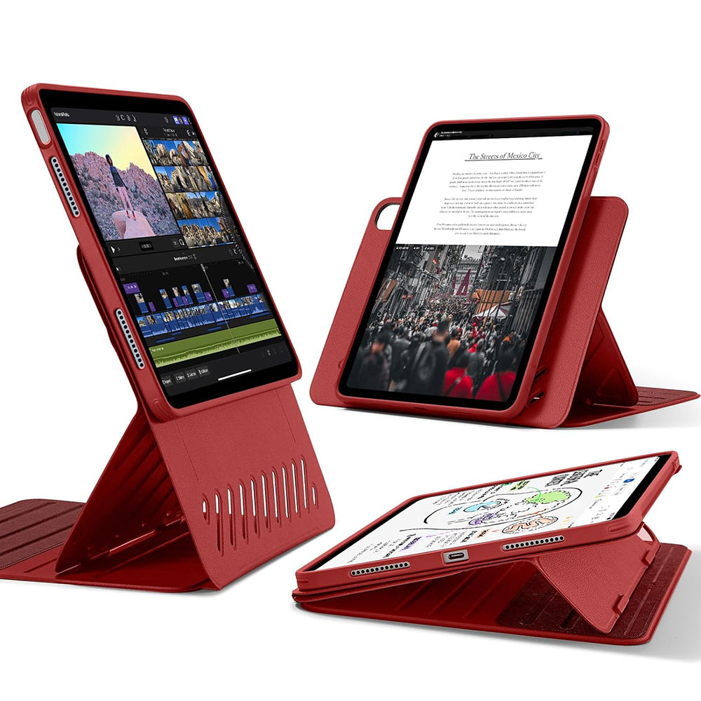 Deksel for Apple iPad Air 11 (2025) / Air 11 (2024) / Air (2022) / Air (2020), ESR, Shift, Rød